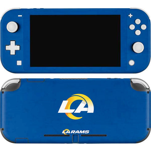 NFL Los Angeles Rams Distressed Nintendo Switch Lite Skin